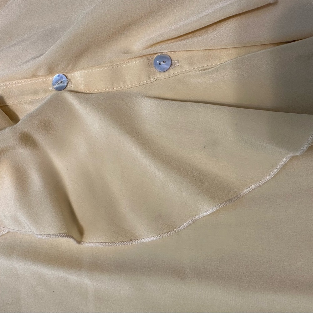 Eight Sixty Yellow Ruffle Tank Top - Picture 4 of 6
